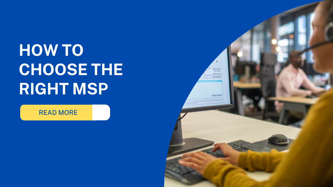 How to Choose the right MSP